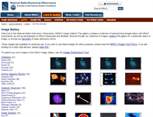 Tablet Screenshot of images.nrao.edu