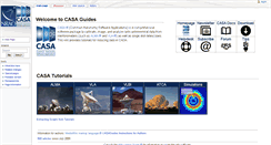 Desktop Screenshot of casaguides.nrao.edu