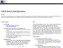 Tablet Screenshot of e2e.nrao.edu